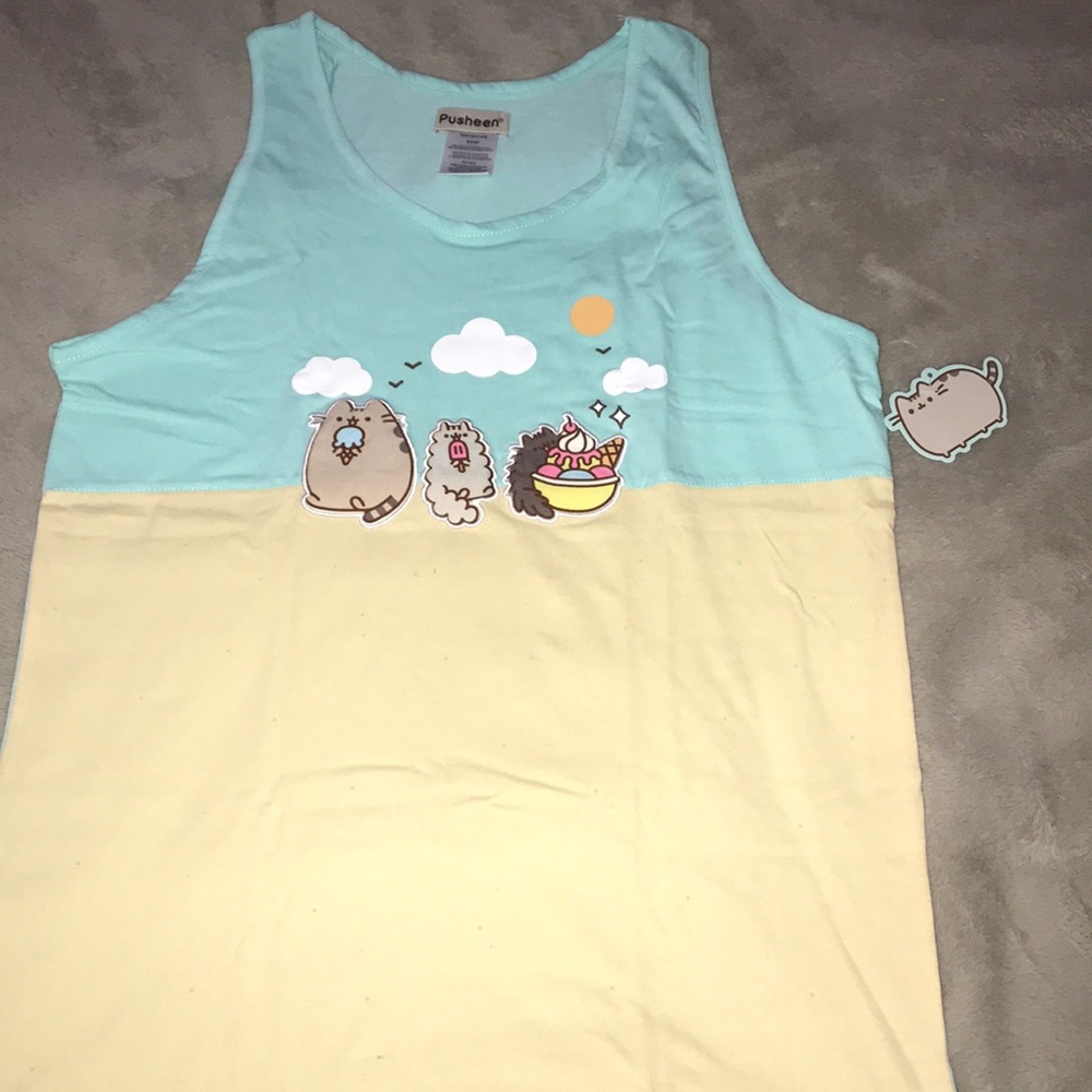 Limited edition pusheen summer shirt